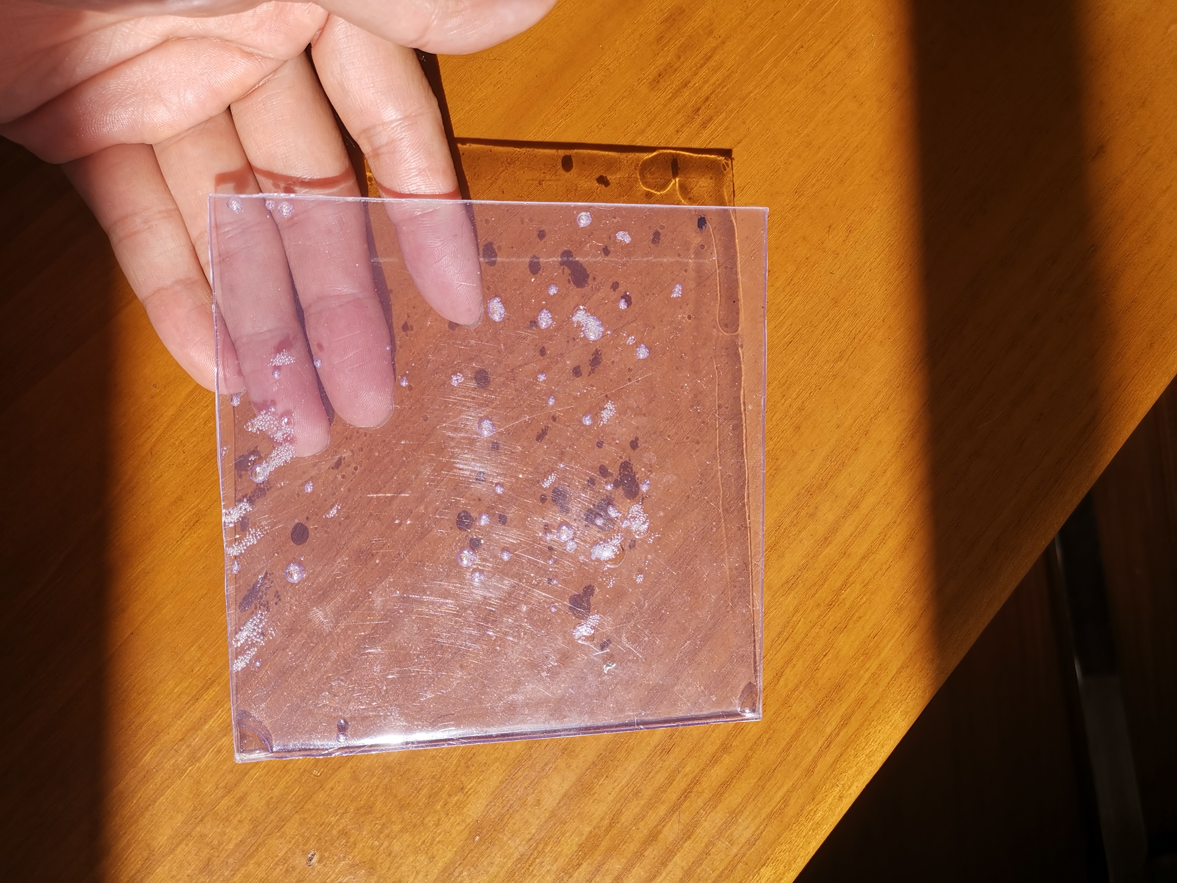 PVC颗粒用于挤出出现的鱼眼